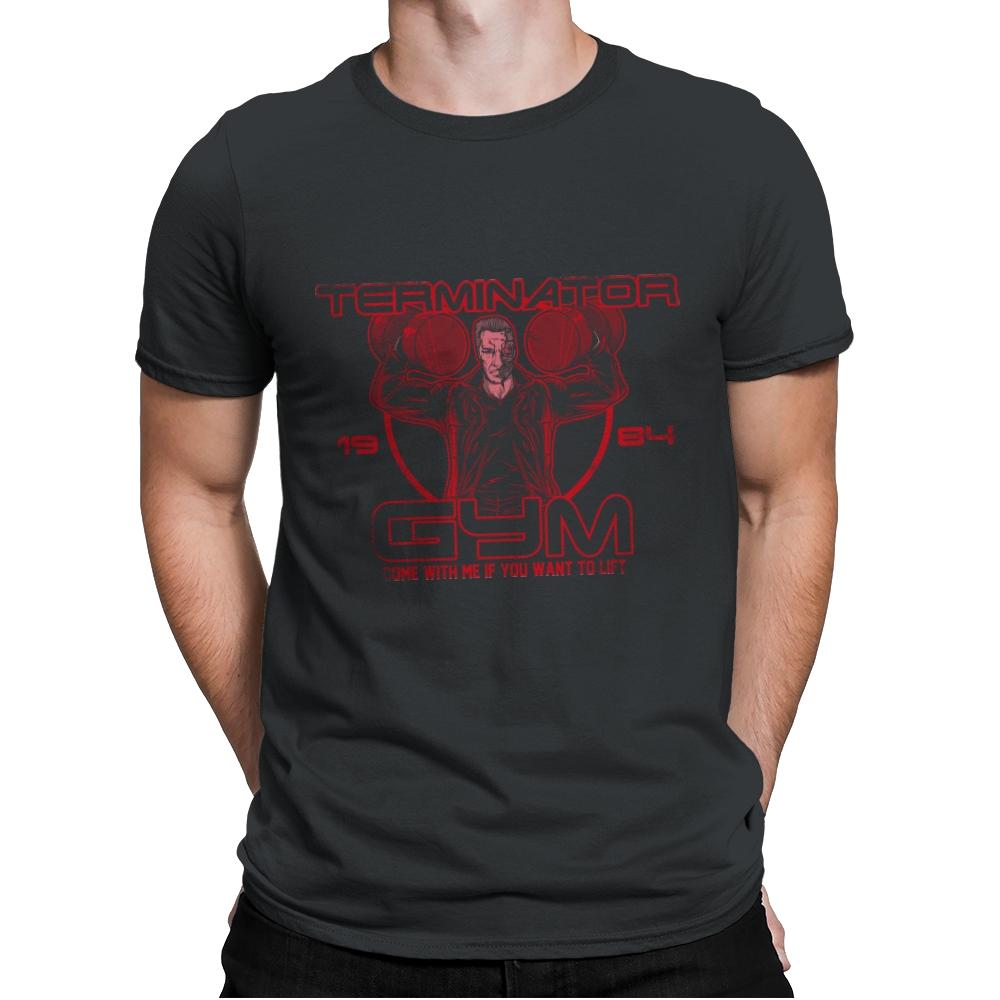 Terminator Gym - Mens Premium T-Shirts RIPT Apparel Small / Heavy Metal