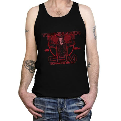 Terminator Gym - Tanktop Tanktop RIPT Apparel X-Small / Black