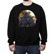 Terminator Punch - Crew Neck Sweatshirt Crew Neck Sweatshirt RIPT Apparel Small / Black