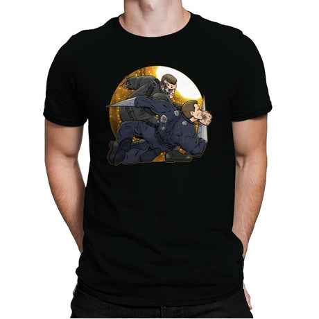 Terminator Punch - Mens Premium T-Shirts RIPT Apparel Small / Black