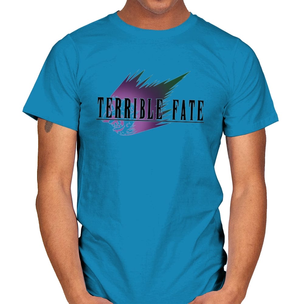 Terrible Fate - Mens T-Shirts RIPT Apparel Small / Sapphire