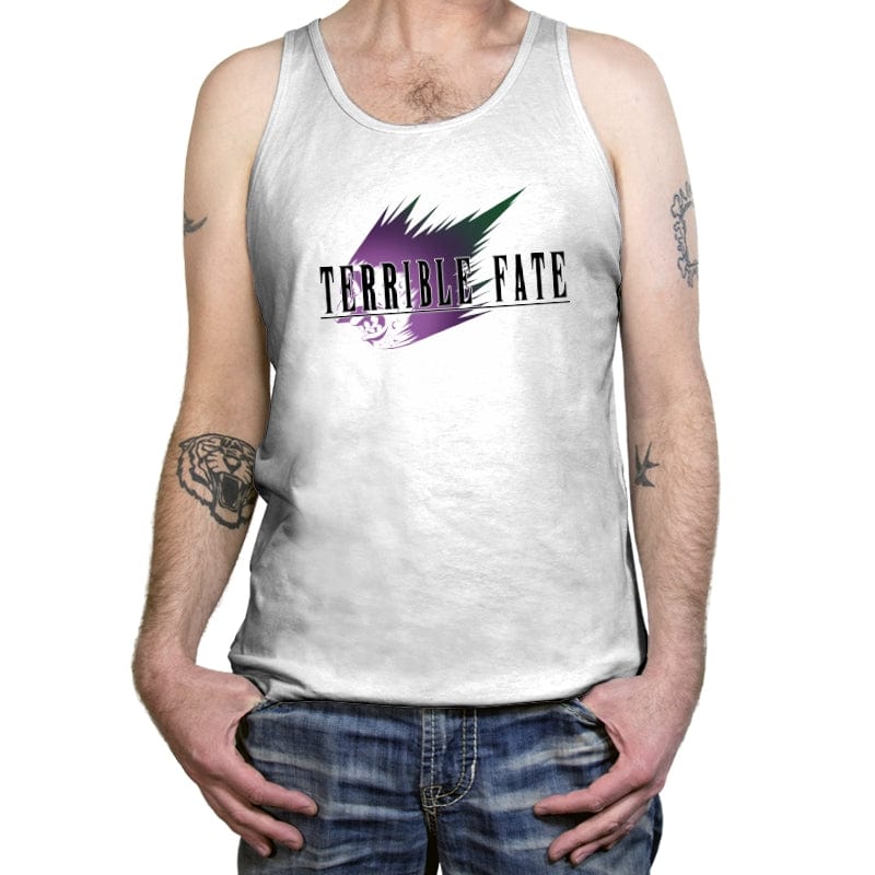 Terrible Fate - Tanktop Tanktop RIPT Apparel X-Small / White