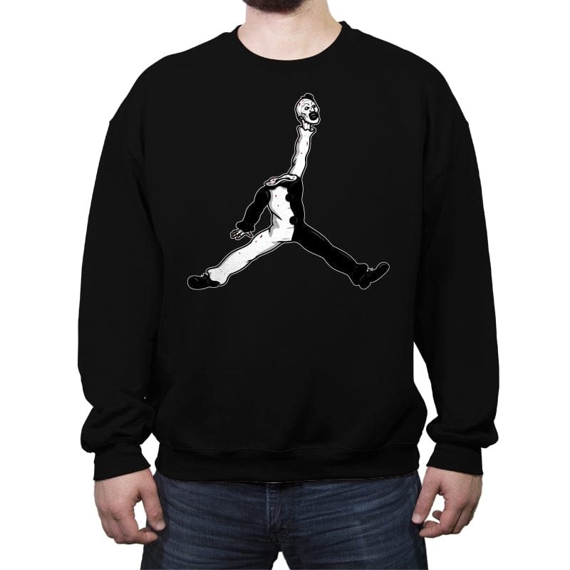 TerrifAir! - Crew Neck Sweatshirt Crew Neck Sweatshirt RIPT Apparel Small / Black