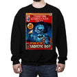Terrifying Christmas Tales - Crew Neck Sweatshirt Crew Neck Sweatshirt RIPT Apparel Small / Black