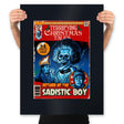 Terrifying Christmas Tales - Prints Posters RIPT Apparel 18x24 / Black