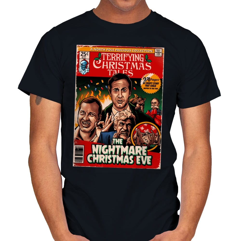 Terrifying Christmas Tales Vol.2 - Mens T-Shirts RIPT Apparel Small / Black