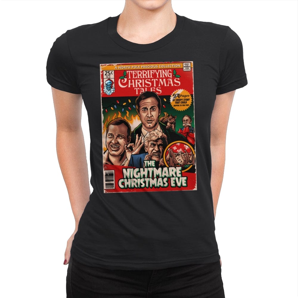 Terrifying Christmas Tales Vol.2 - Womens Premium T-Shirts RIPT Apparel Small / Black