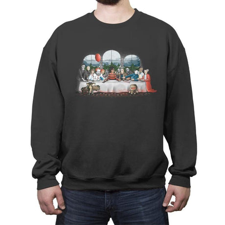 Terror Dinner - Crew Neck Sweatshirt Crew Neck Sweatshirt RIPT Apparel