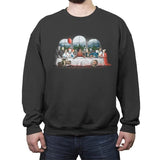 Terror Dinner - Crew Neck Sweatshirt Crew Neck Sweatshirt RIPT Apparel Small / Charcoal