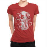 Terror In Deep Space - Womens Premium T-Shirts RIPT Apparel Small / Red
