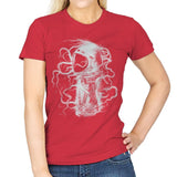 Terror In Deep Space - Womens T-Shirts RIPT Apparel Small / Red
