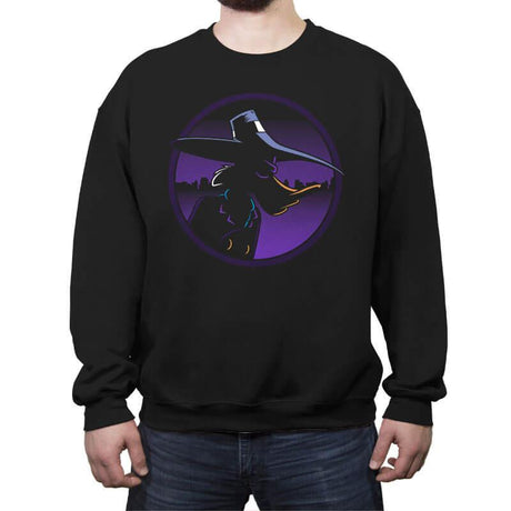 Terror That Flaps In The Night - Crew Neck Sweatshirt Crew Neck Sweatshirt RIPT Apparel