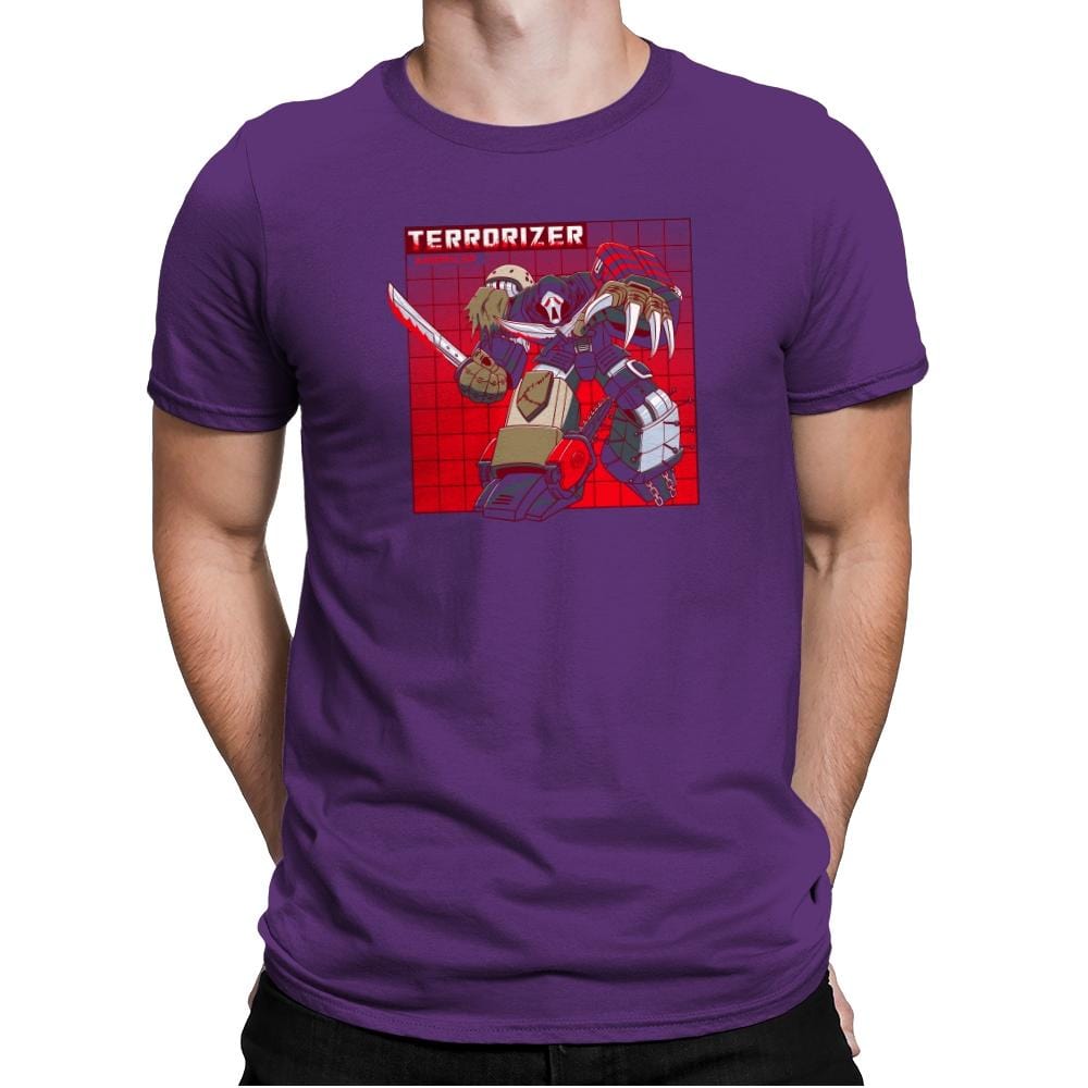 Terrorizer Exclusive - Shirtformers - Mens Premium T-Shirts RIPT Apparel Small / Purple Rush