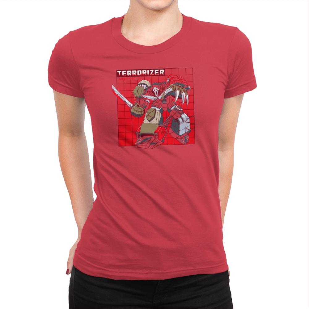 Terrorizer Exclusive - Shirtformers - Womens Premium T-Shirts RIPT Apparel Small / Red