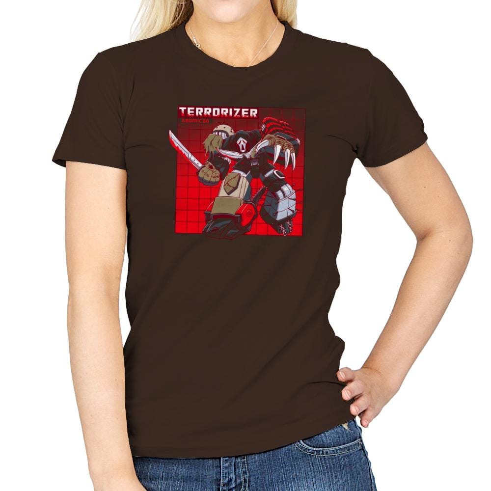 Terrorizer Exclusive - Shirtformers - Womens T-Shirts RIPT Apparel Small / Dark Chocolate
