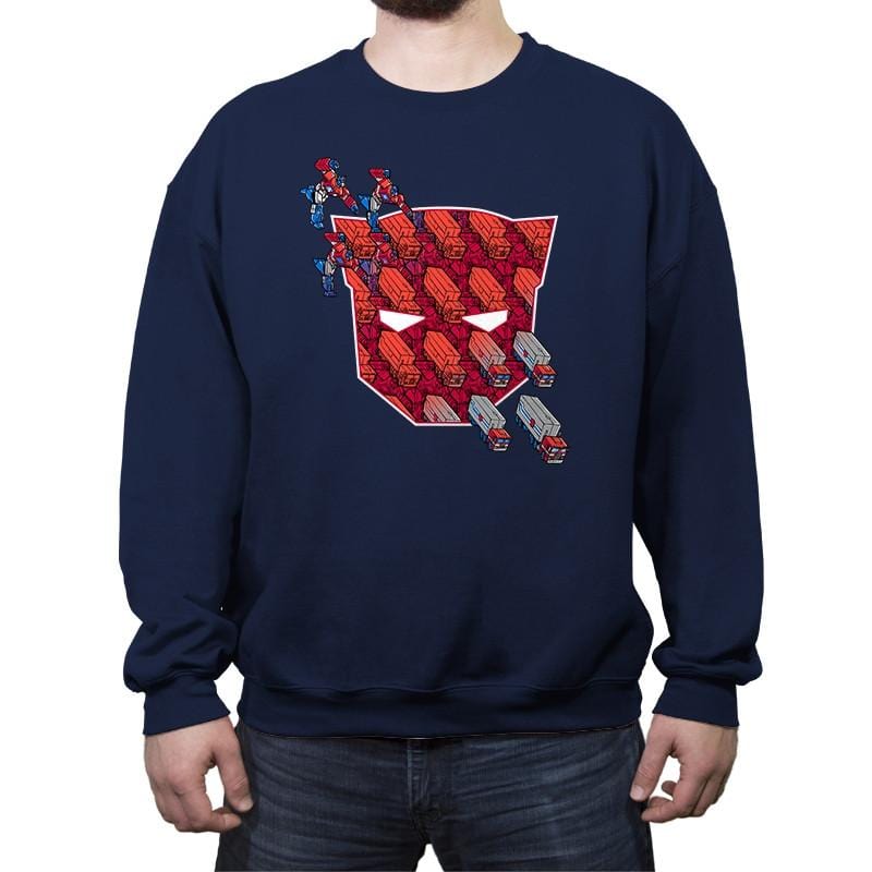 Tessellate, and Roll Out! - Crew Neck Sweatshirt Crew Neck Sweatshirt RIPT Apparel