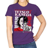 Tetsuo VS Kaneda - Womens T-Shirts RIPT Apparel Small / Purple