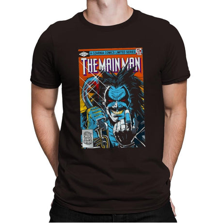 Tha Main Man #1 - Mens Premium T-Shirts RIPT Apparel Small / Dark Chocolate