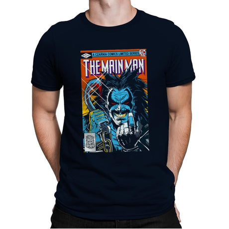 Tha Main Man #1 - Mens Premium T-Shirts RIPT Apparel Small / Midnight Navy