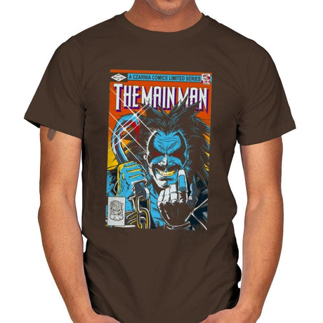 Tha Main Man #1 - Mens T-Shirts RIPT Apparel Small / Dark Chocolate