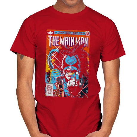 Tha Main Man #1 - Mens T-Shirts RIPT Apparel Small / Red