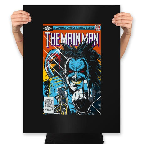 Tha Main Man #1 - Prints Posters RIPT Apparel 18x24 / Black