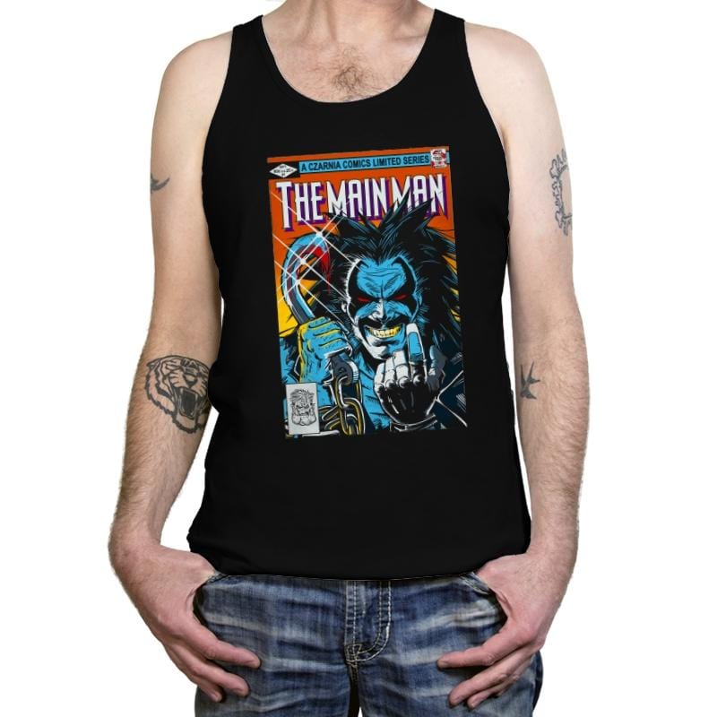 Tha Main Man #1 - Tanktop Tanktop RIPT Apparel X-Small / Black