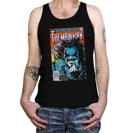 Tha Main Man #1 - Tanktop Tanktop RIPT Apparel X-Small / Black