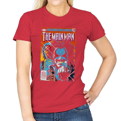 Tha Main Man #1 - Womens T-Shirts RIPT Apparel Small / Red