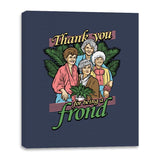Thank you for being a Frond - Canvas Wraps Canvas Wraps RIPT Apparel 16x20 / Navy