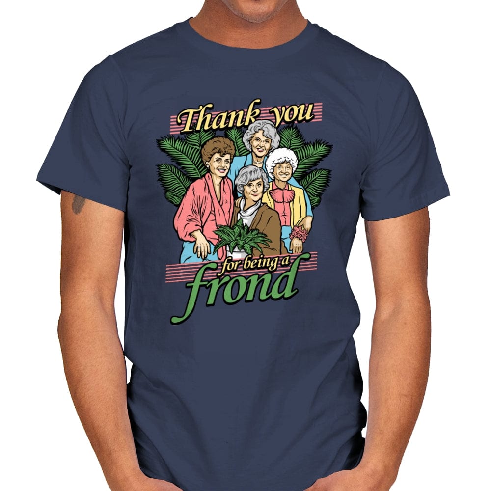 Thank you for being a Frond - Mens T-Shirts RIPT Apparel Small / Navy