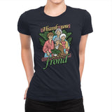 Thank you for being a Frond - Womens Premium T-Shirts RIPT Apparel Small / Midnight Navy