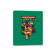 Thanksgiving Ninja Turkeys - Canvas Wraps Canvas Wraps RIPT Apparel 8x10 / Kelly