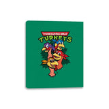Thanksgiving Ninja Turkeys - Canvas Wraps Canvas Wraps RIPT Apparel 8x10 / Kelly