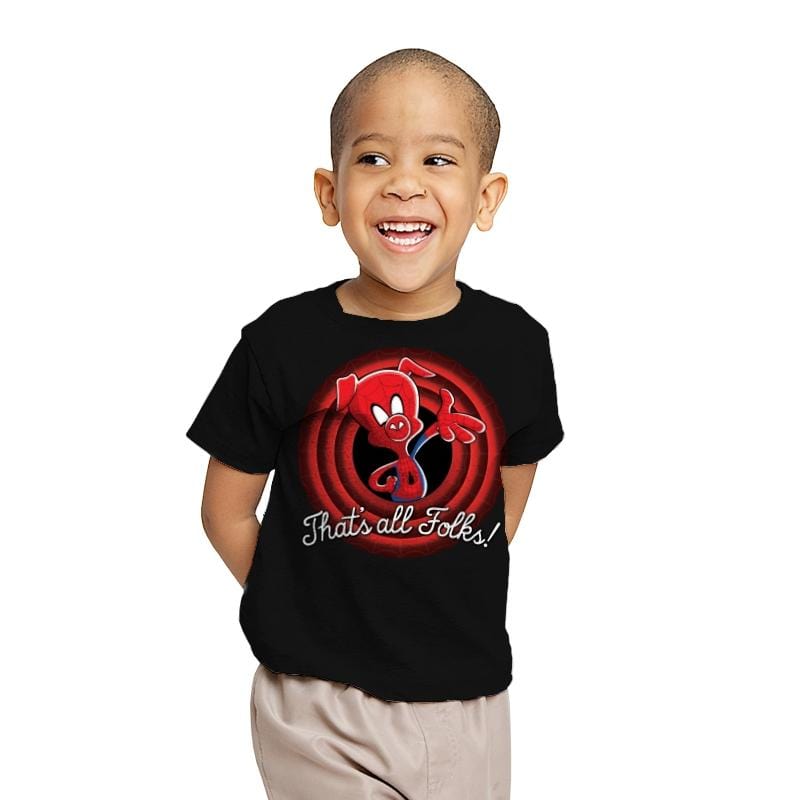 That's All Folks - Youth T-Shirts RIPT Apparel