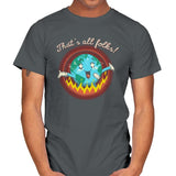 That's All, That's It - Mens T-Shirts RIPT Apparel Small / Charcoal