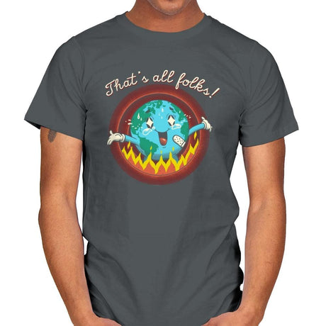 That's All, That's It - Mens T-Shirts RIPT Apparel Small / Charcoal
