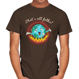 That's All, That's It - Mens T-Shirts RIPT Apparel Small / Dark Chocolate