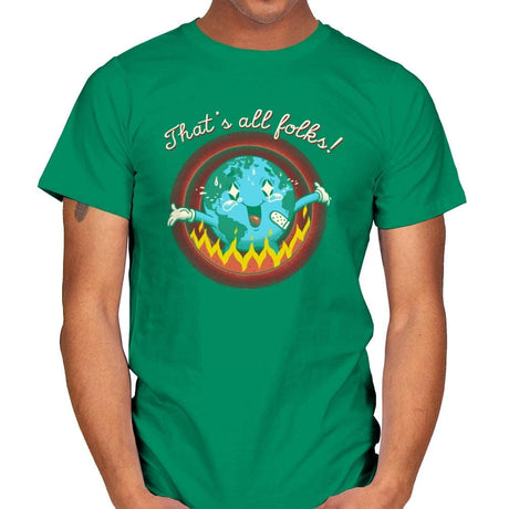 That's All, That's It - Mens T-Shirts RIPT Apparel Small / Kelly Green