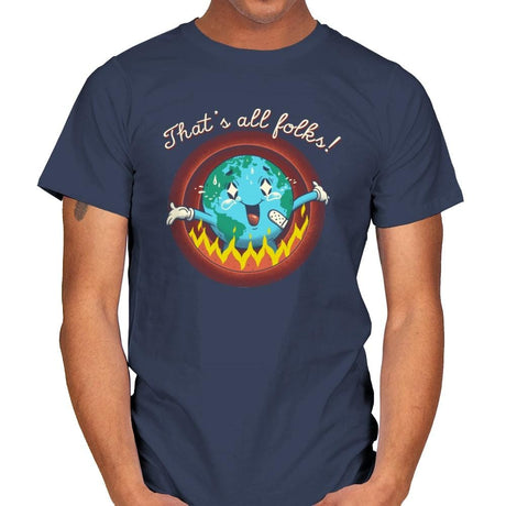 That's All, That's It - Mens T-Shirts RIPT Apparel Small / Navy