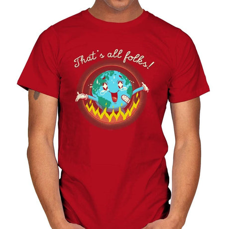 That's All, That's It - Mens T-Shirts RIPT Apparel Small / Red