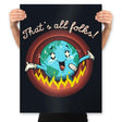 That's All, That's It - Prints Posters RIPT Apparel 18x24 / Black