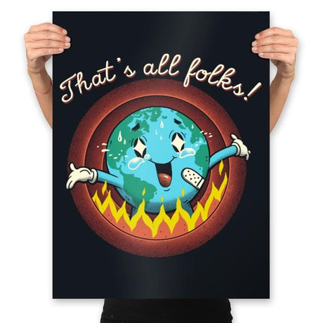 That's All, That's It - Prints Posters RIPT Apparel 18x24 / Black