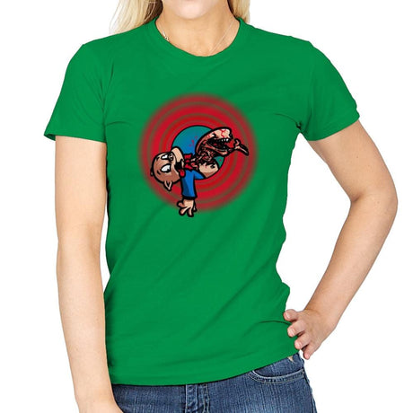 That's All, Xenomorphs! Exclusive - Womens T-Shirts RIPT Apparel Small / Irish Green