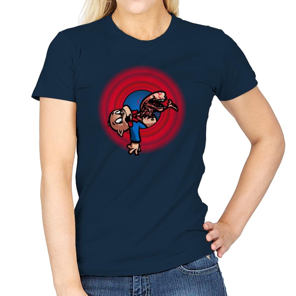 That's All, Xenomorphs! Exclusive - Womens T-Shirts RIPT Apparel Small / Navy