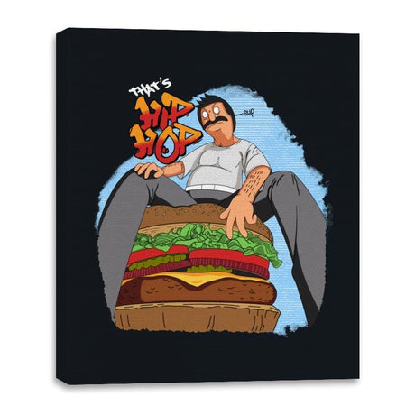 That’s Hip Hop - Canvas Wraps Canvas Wraps RIPT Apparel 16x20 / Black