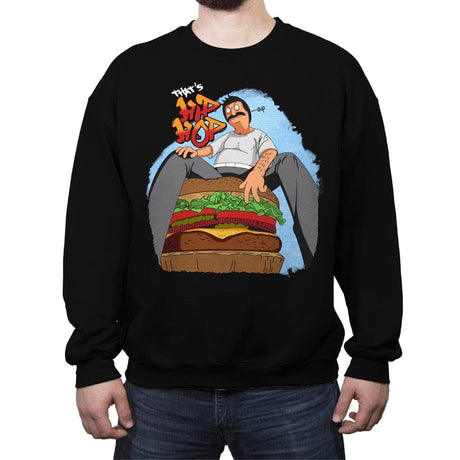 That’s Hip Hop - Crew Neck Sweatshirt Crew Neck Sweatshirt RIPT Apparel Small / Black