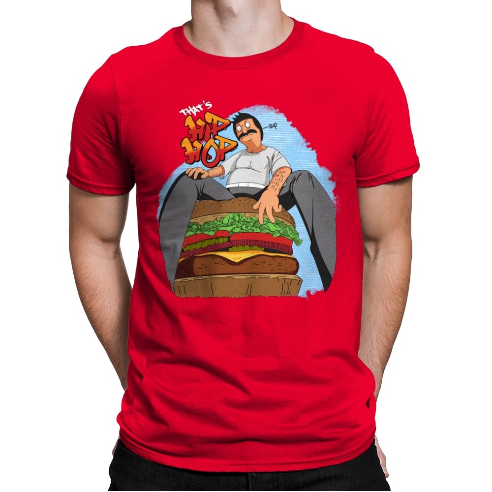 That’s Hip Hop - Mens Premium T-Shirts RIPT Apparel Small / Red