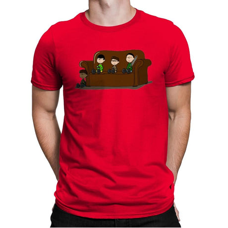That's my Spot - Mens Premium T-Shirts RIPT Apparel Small / Red