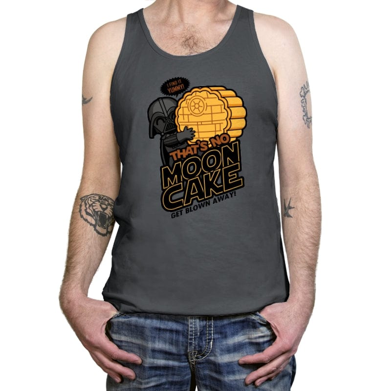 That's No Mooncake! - Tanktop Tanktop RIPT Apparel X-Small / Asphalt